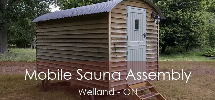  Mobile Sauna Assembly Welland - ON