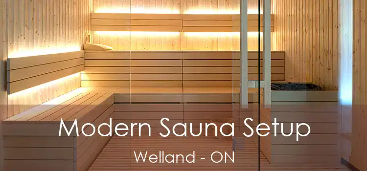  Modern Sauna Setup Welland - ON