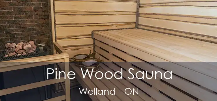  Pine Wood Sauna Welland - ON