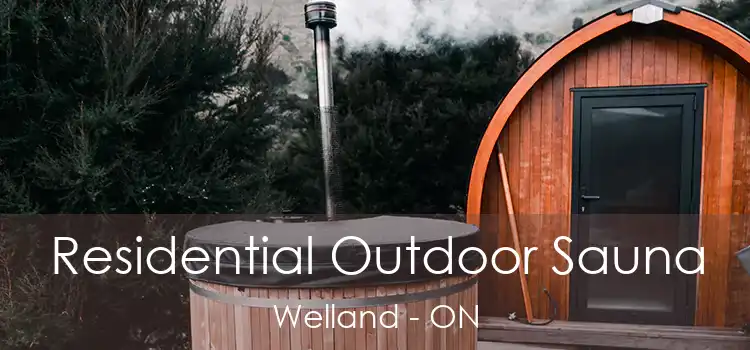  Residential Outdoor Sauna Welland - ON